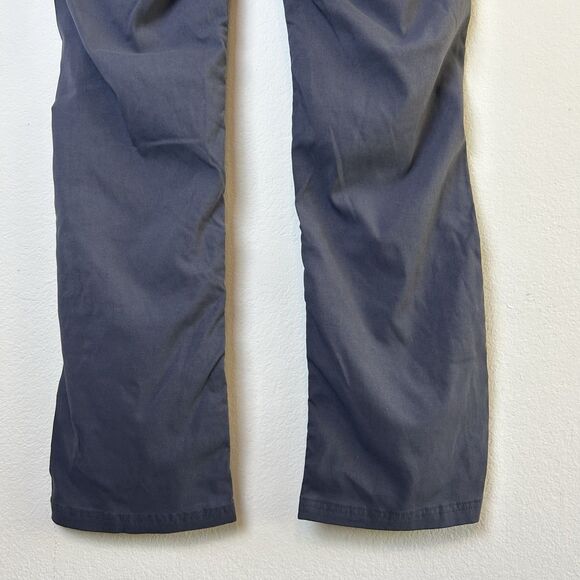 Prana Pants Womens 6 Gray Halle Nylon Outdoor Hiking Stretch Roll Up Gorpcore - Picture 11 of 15